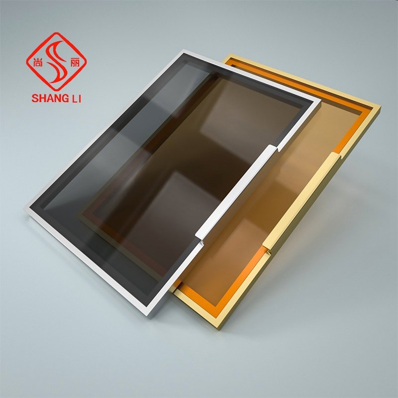 Kitchen Diy Cabinet Glass Door Aluminum Extrusion Frame Section Profile