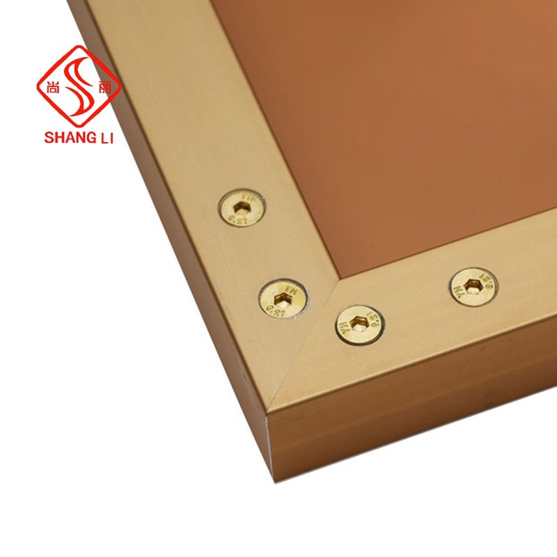 Kitchen Diy Cabinet Glass Door Aluminum Extrusion Frame Section Profile