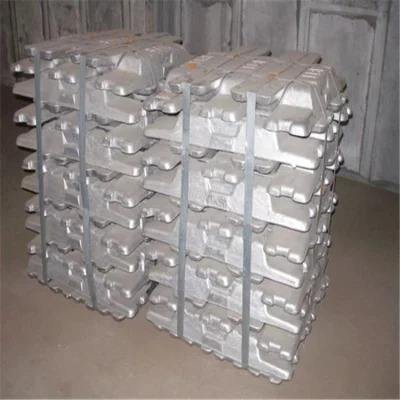 99.7% 99.9% Al Primary Aluminium ingot A6 A7 A10 A12 Grade Aluminium ingot 99.7% 99.9%