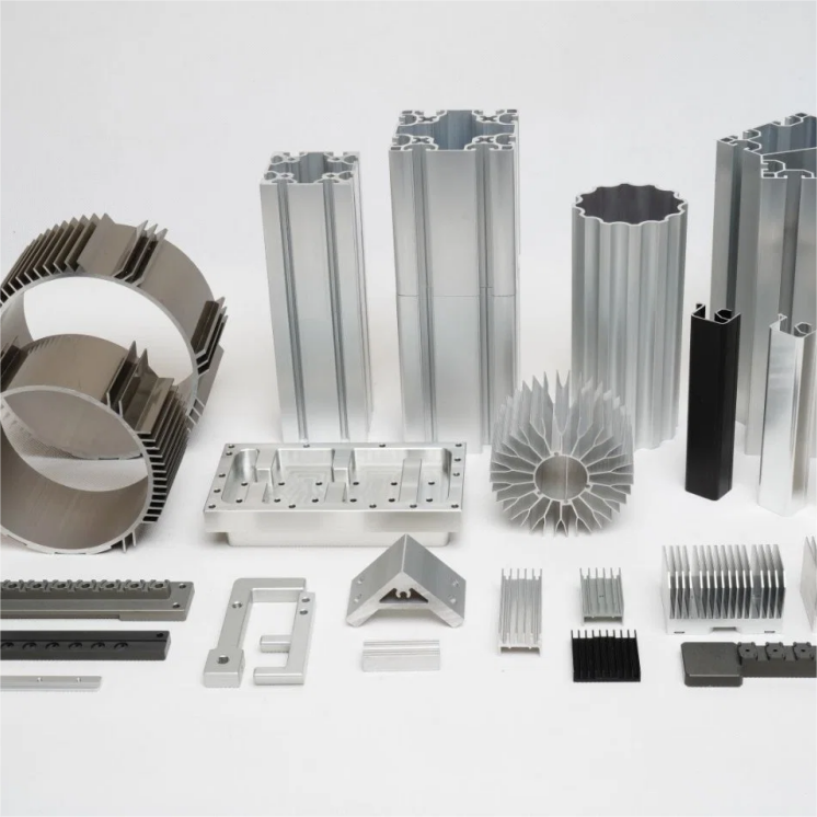 6063 6061 t5 t6 custom aluminum extrusion supply industrial aluminum processing profile extruded aluminum profiles