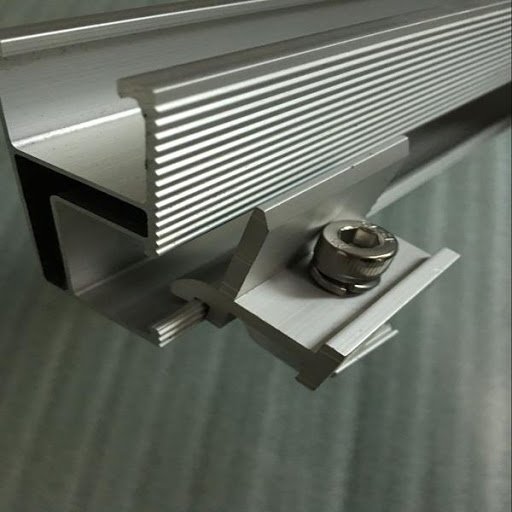 Roof Structures Aluminium Mount Rail Aluminum Solar Mounting Brackets for RV/Caravan
