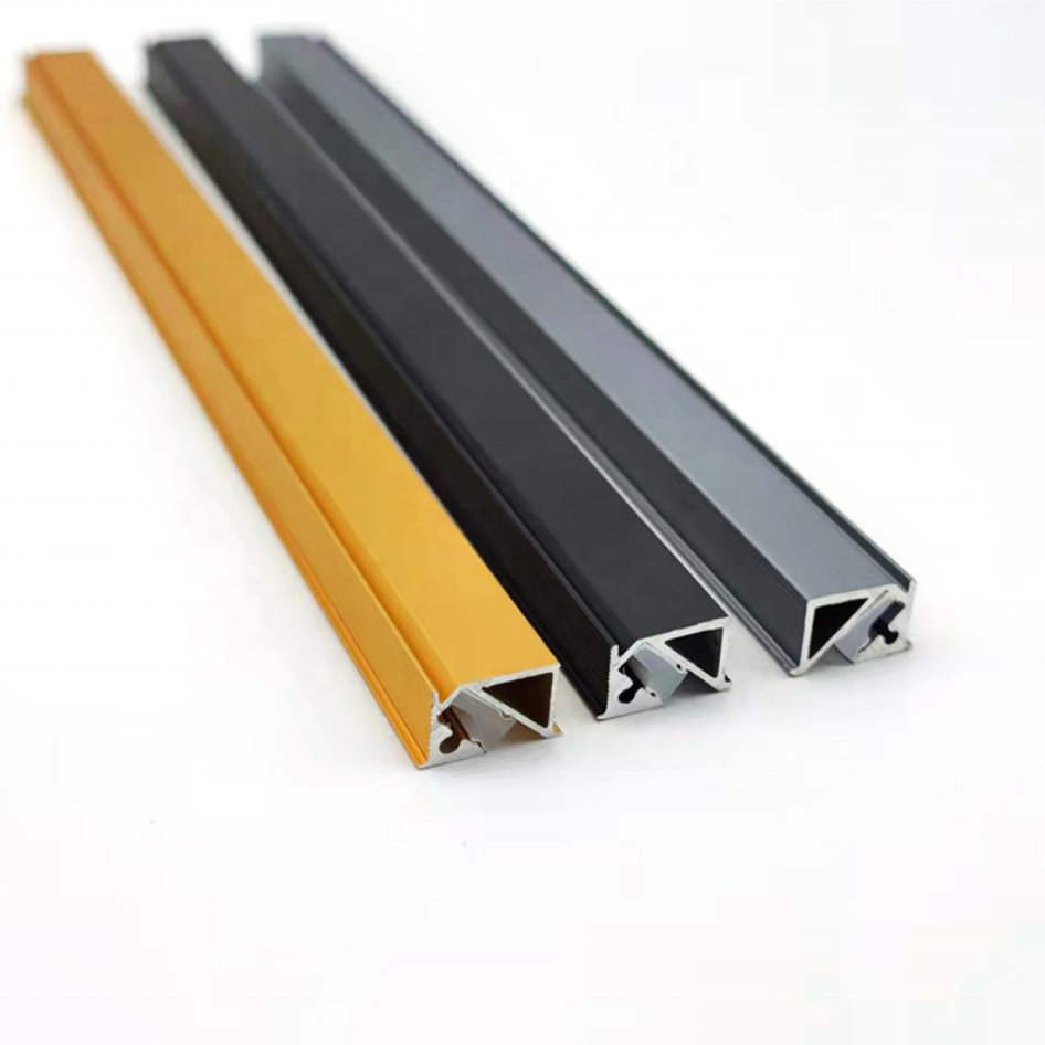 factory OEM Custom LED Aluminum Profiles channel Extrusion Profile For Strip Lights