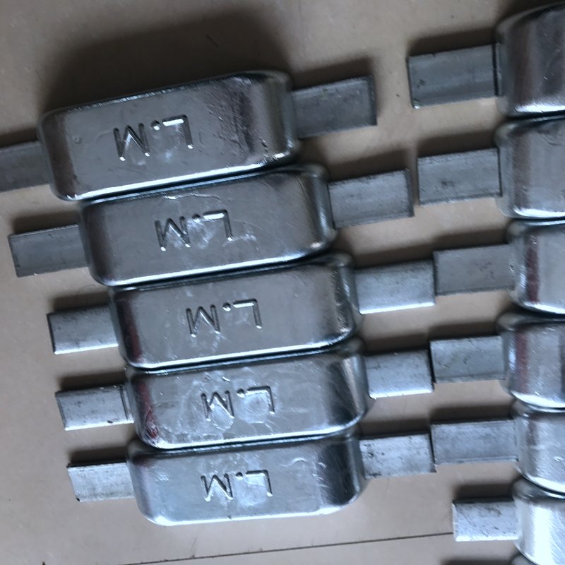 ASTM B418-95 99% Pure Zinc anode Ingots for boats anti-corrosion aluminum zinc magnesium anode Zinc Ribbon Anode shaft