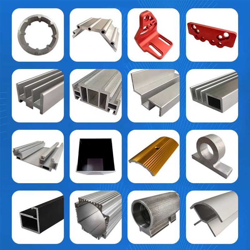 Custom New Energy Car Special Material 2024 6082 7003 7046 7075 Aluminium Extrusion Aluminum Profiles