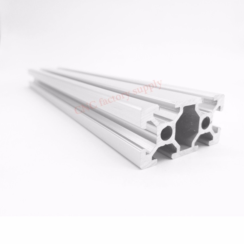 Hot sale CNC 3D Printer Parts 4pcs/lot European Standard Anodized Linear Rail Aluminum Profile Extrusion 2040 for DIY 3D printer