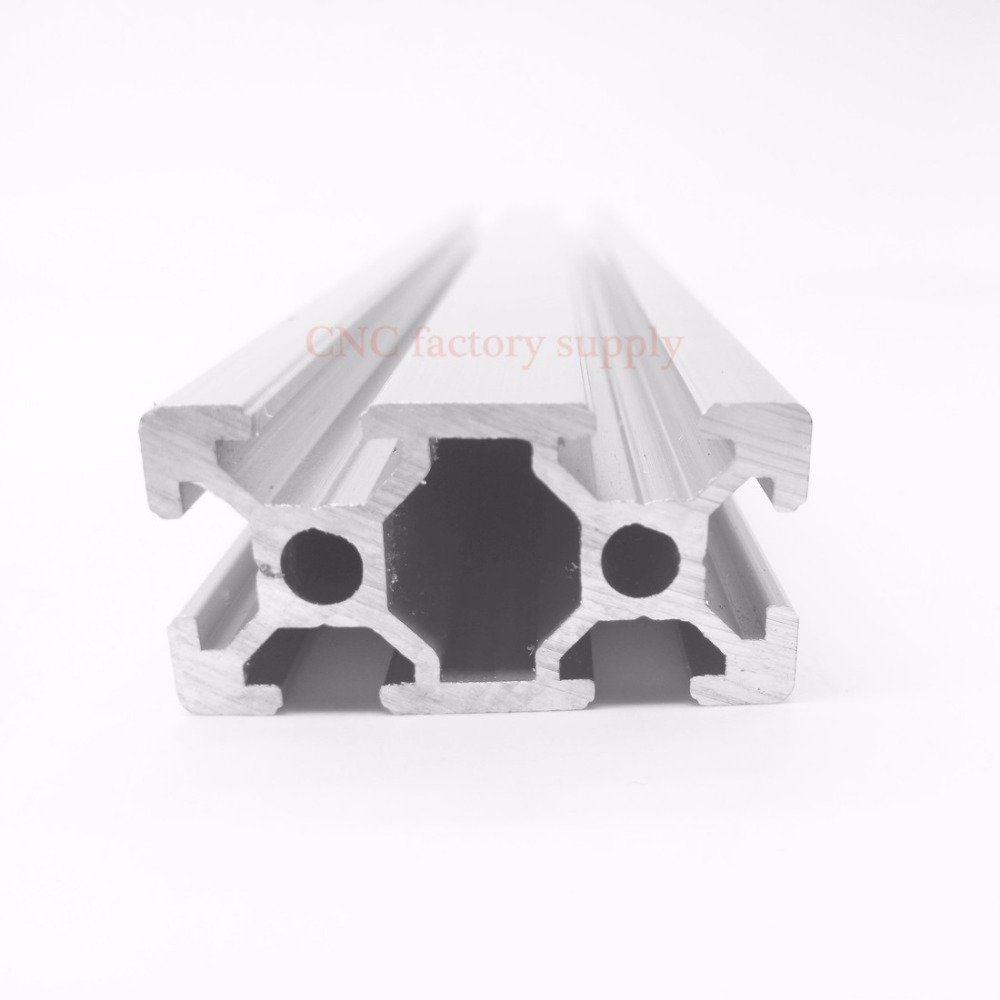 Hot sale CNC 3D Printer Parts 4pcs/lot European Standard Anodized Linear Rail Aluminum Profile Extrusion 2040 for DIY 3D printer