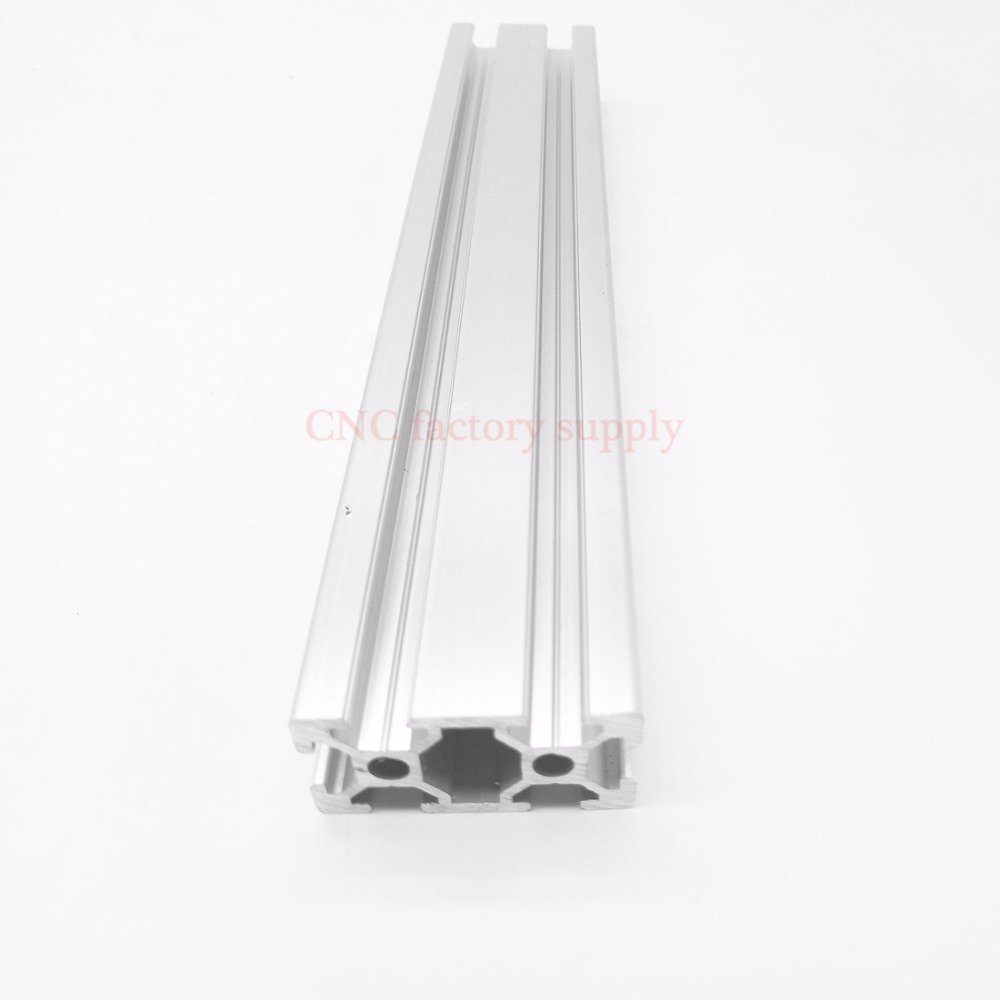 Hot sale CNC 3D Printer Parts 4pcs/lot European Standard Anodized Linear Rail Aluminum Profile Extrusion 2040 for DIY 3D printer