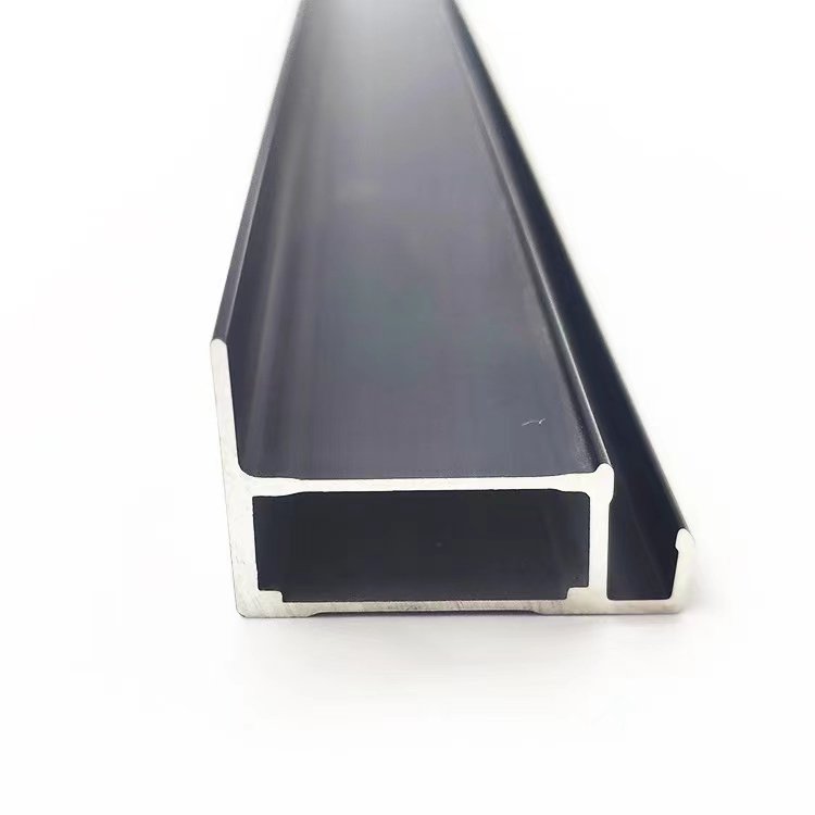 Outdoor Solar Panel Aluminum Profile Industrially Anodized T-Profile with Bending Cutting Welding Punching & CNC Services