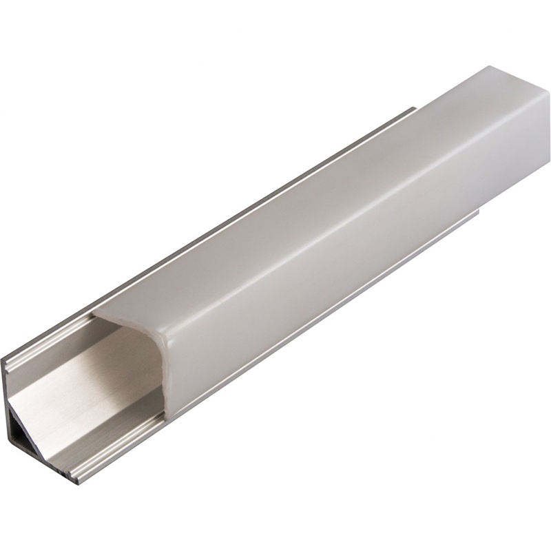 6000 series 120 mm aluminium profile led v 45 end cup angle led aluminum profiles