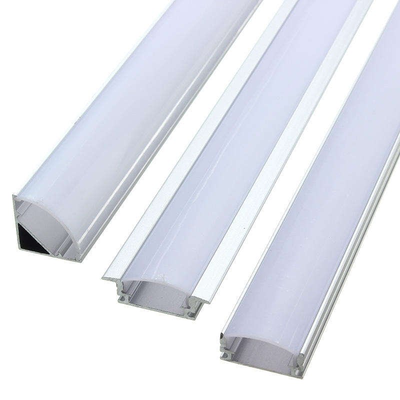 6000 series 120 mm aluminium profile led v 45 end cup angle led aluminum profiles
