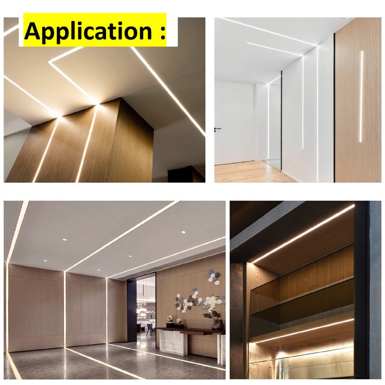 Indoor Wardrobe closet Under cabinet Hand Sweep Switch LED Motion Sensor detector LED aluminum profile Bar light