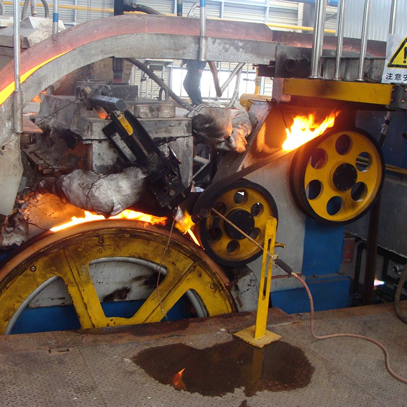 Aluminum Ingot Casting Machine Loop System Spin Casting Machine