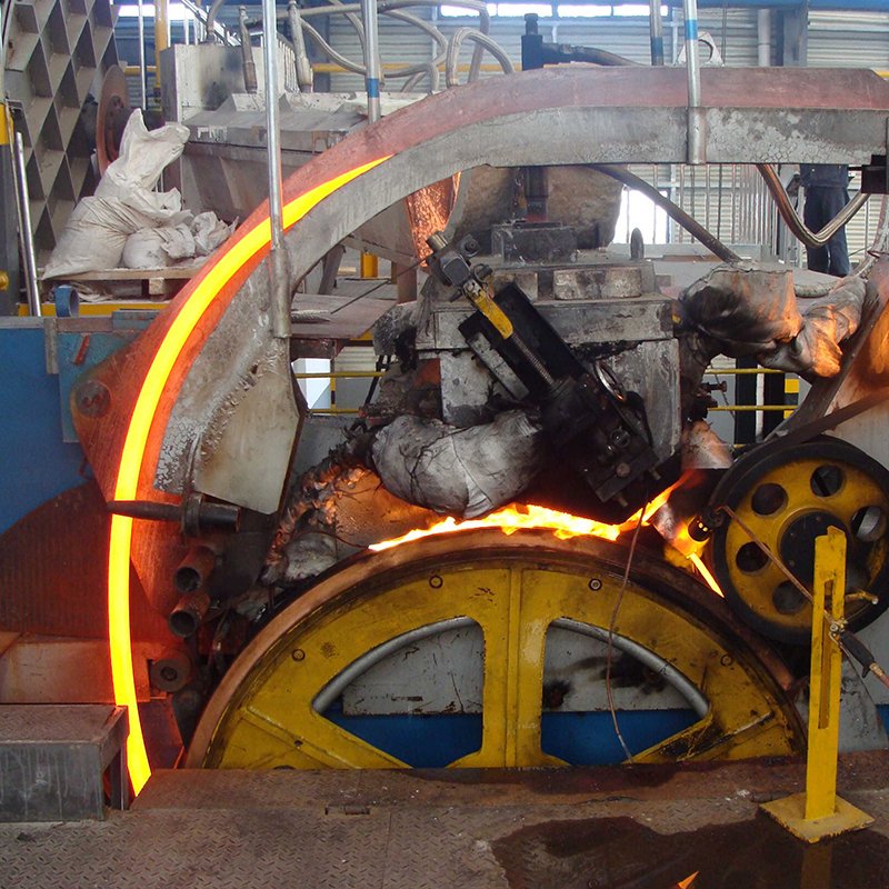 Aluminum Ingot Casting Machine Loop System Spin Casting Machine
