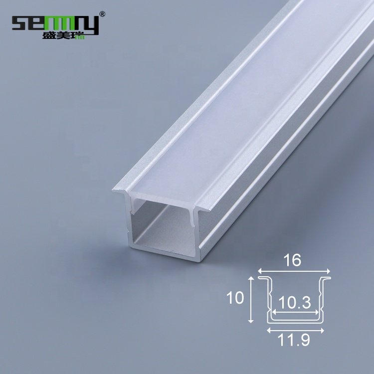 wholesale aluminum recessed anodized extrusion led strip led profile aluminium led strip light aluminium decorations strips