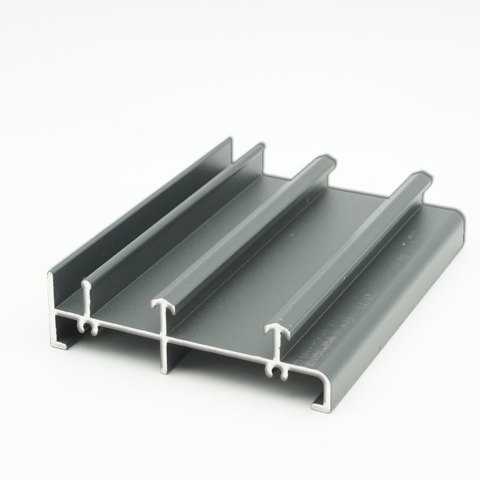 Top Manufacturer's Anodized Aluminum Extrusion for Sliding Window and Door Curtain Glass Wall Profile-Custom Cutting Processed