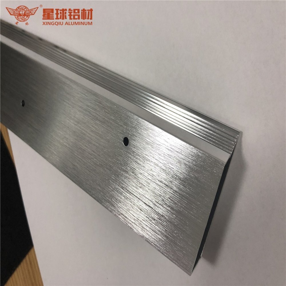 Hot Brightest Polished Aluminium Extruded Profile for Bath Room Shower Enclosure Glass H channel Aluminum U Channel