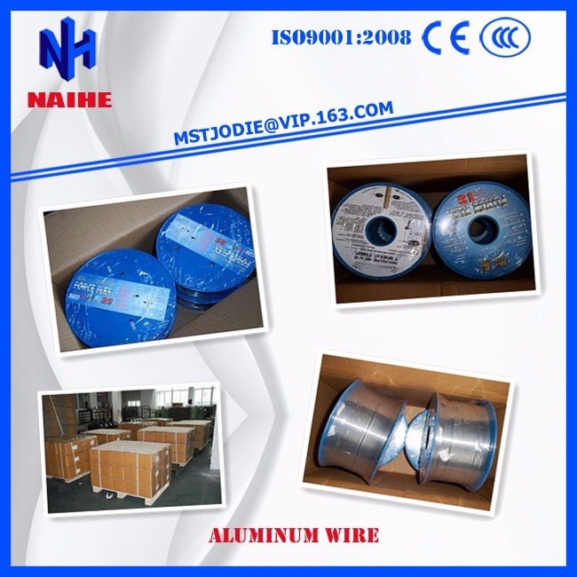 For cable shielding (AL MG alloy wire) braiding 0.12mm wire aluminum