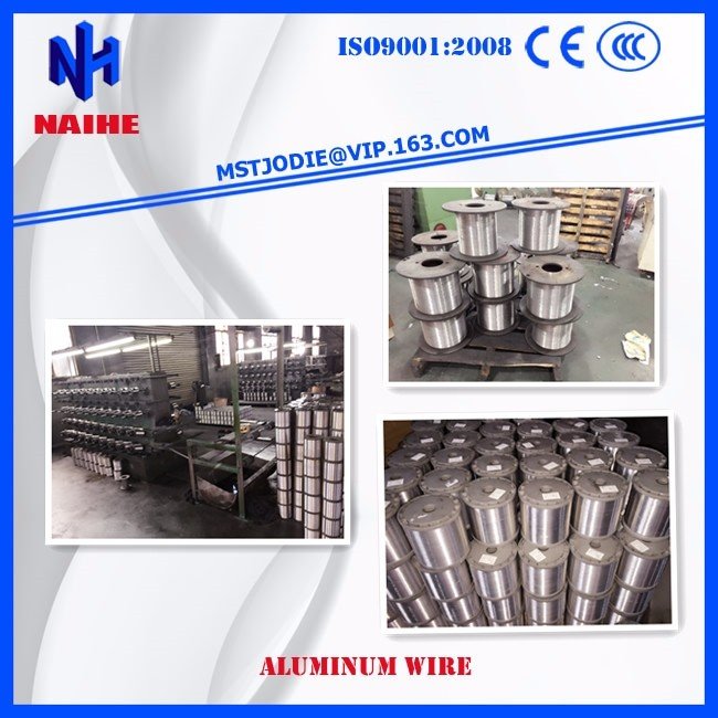 For cable shielding (AL MG alloy wire) braiding 0.12mm wire aluminum