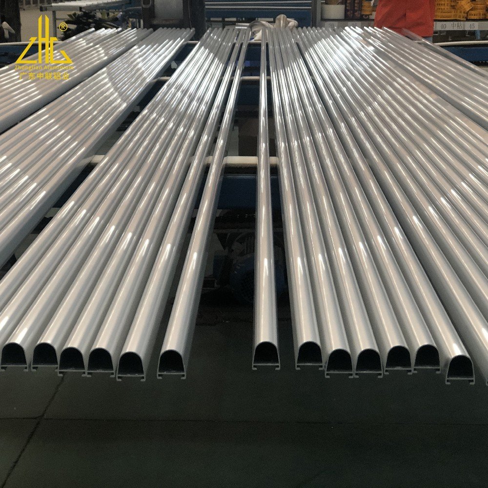 Medical Aluminum High Strength Custom White Anodized Aluminum Profile for Hospital Bed Handrail