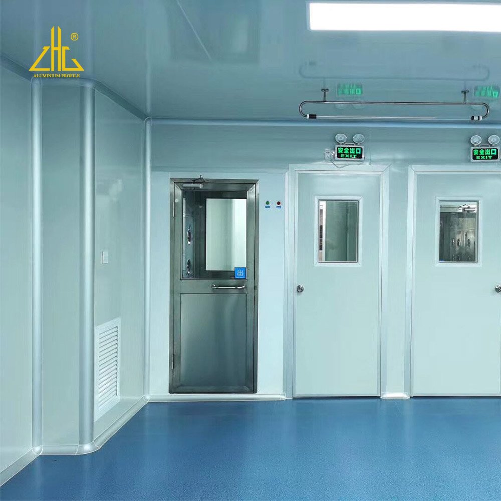 Medical Aluminum High Strength Custom White Anodized Aluminum Profile for Hospital Bed Handrail