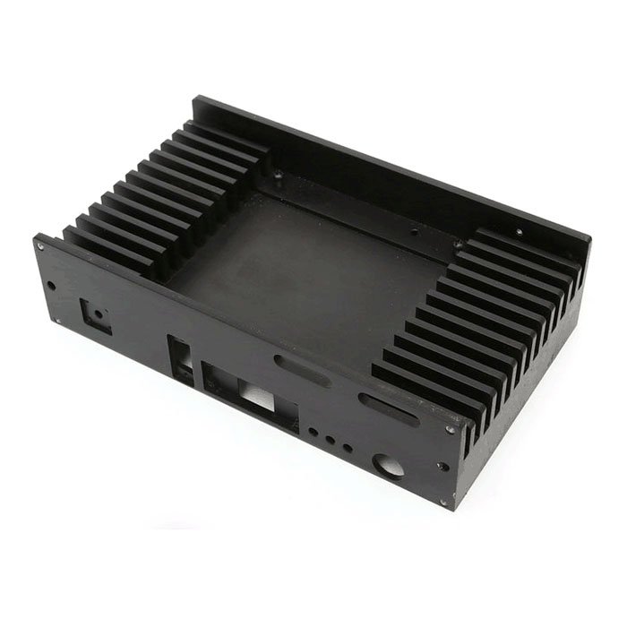 Custom Huge Controller Power aluminium case shell aluminum profile extrusion heatsink Drive heat sink