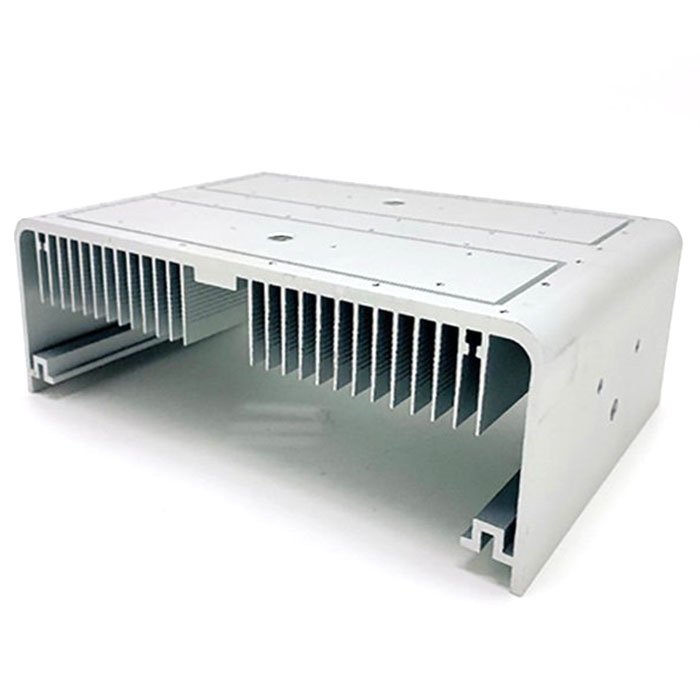 Custom Huge Controller Power aluminium case shell aluminum profile extrusion heatsink Drive heat sink