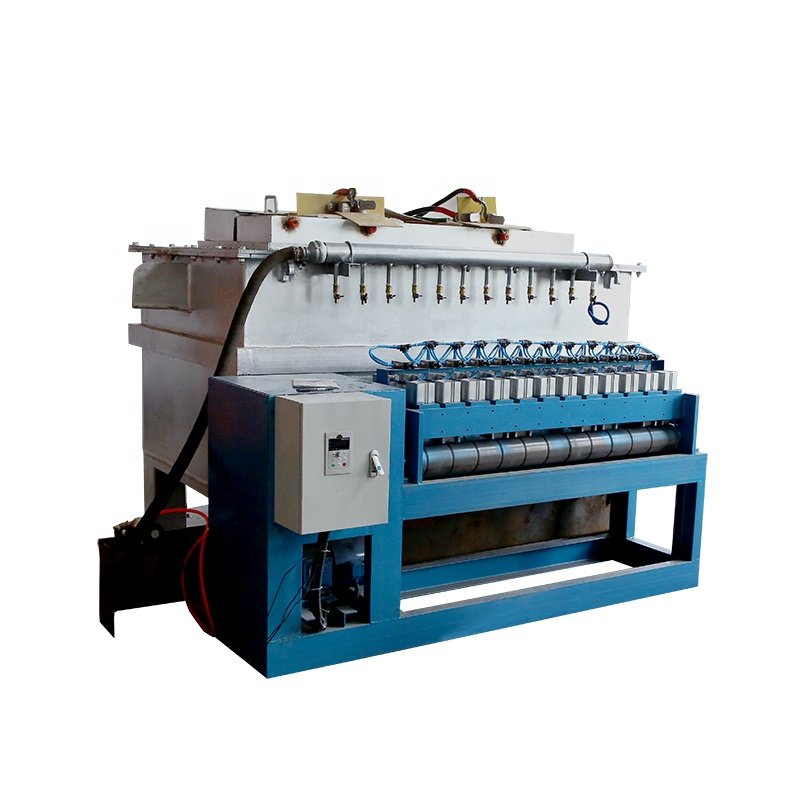 Scrap aluminum induction melting furnace 8-22mm Aluminum/copper wire AL rod production line machine aluminium casting machine