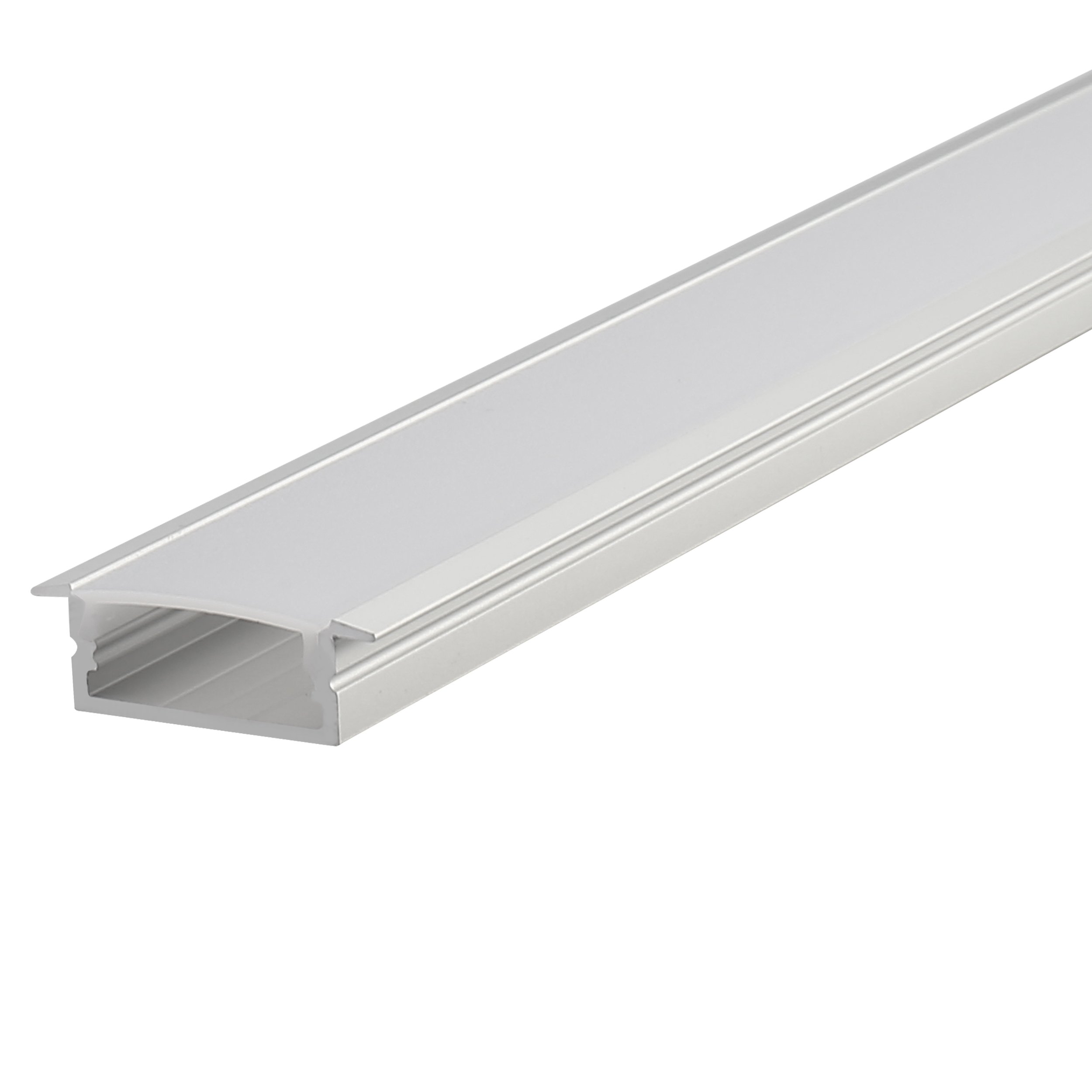 Recessed 23*10mm Extrusion Heat Sink Housing Channel Led Strip Aluminium Profile