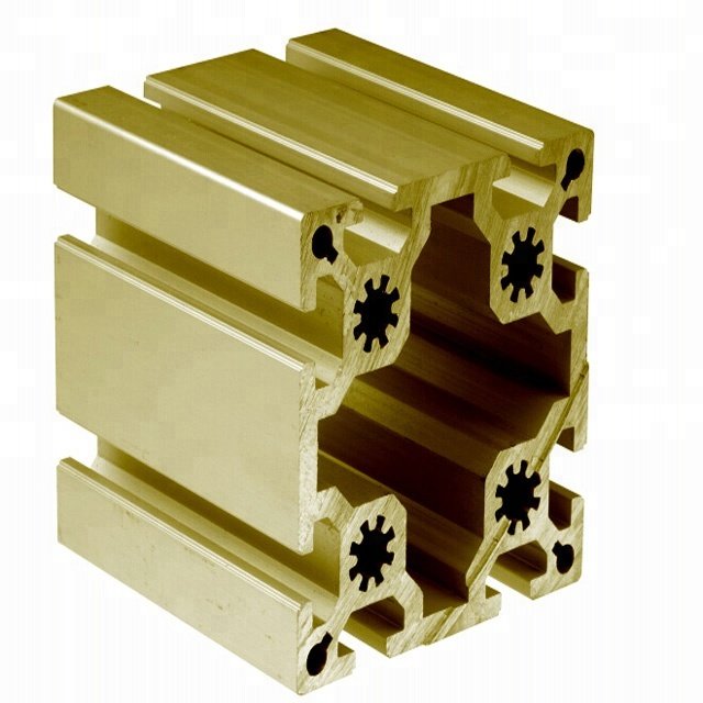 Framing system 100 x 100 aluminium t slot profile 100100 series t slot modular aluminium extrusion