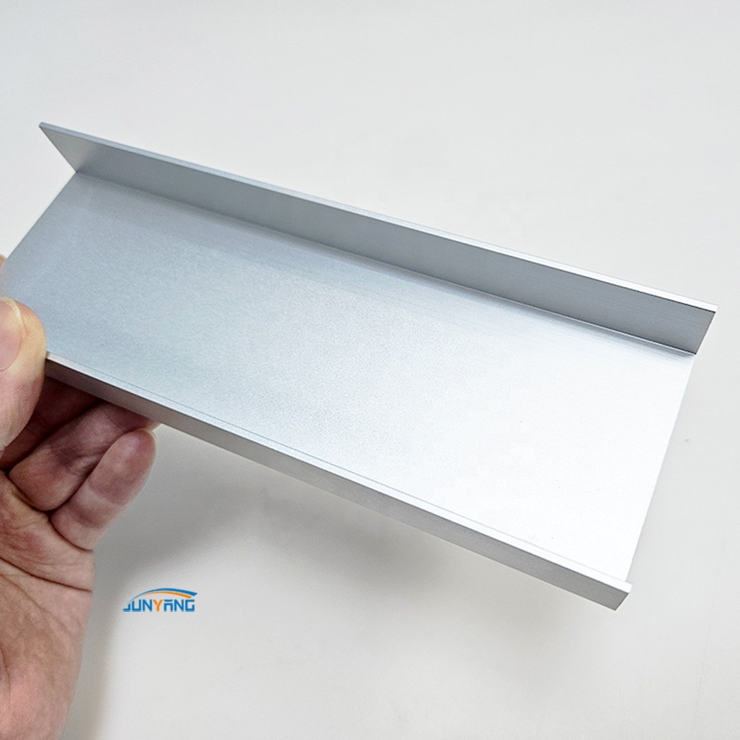 OEM 6061 6063 t5 t6 aluminum profiles supplier custom any size u-shape channel silver anodized aluminum extrus aluminum profile