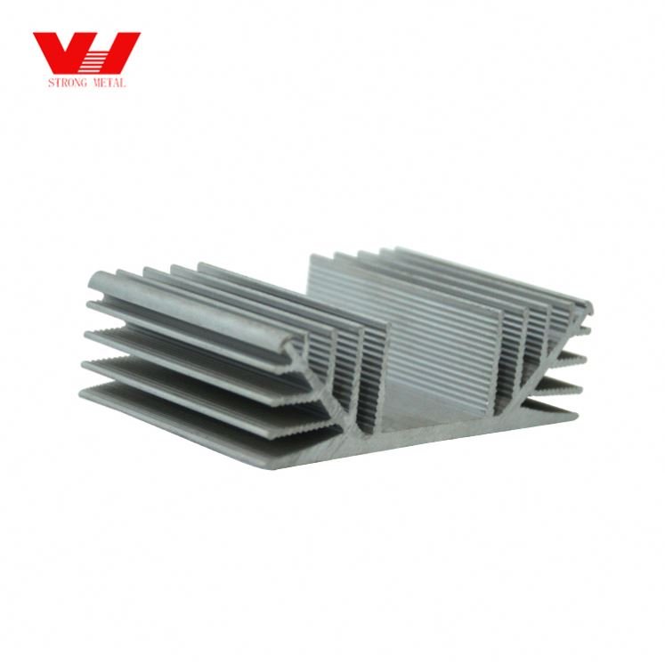 China 5052 6063 6061 Wide Track Led Aluminium Profile Heatsink
