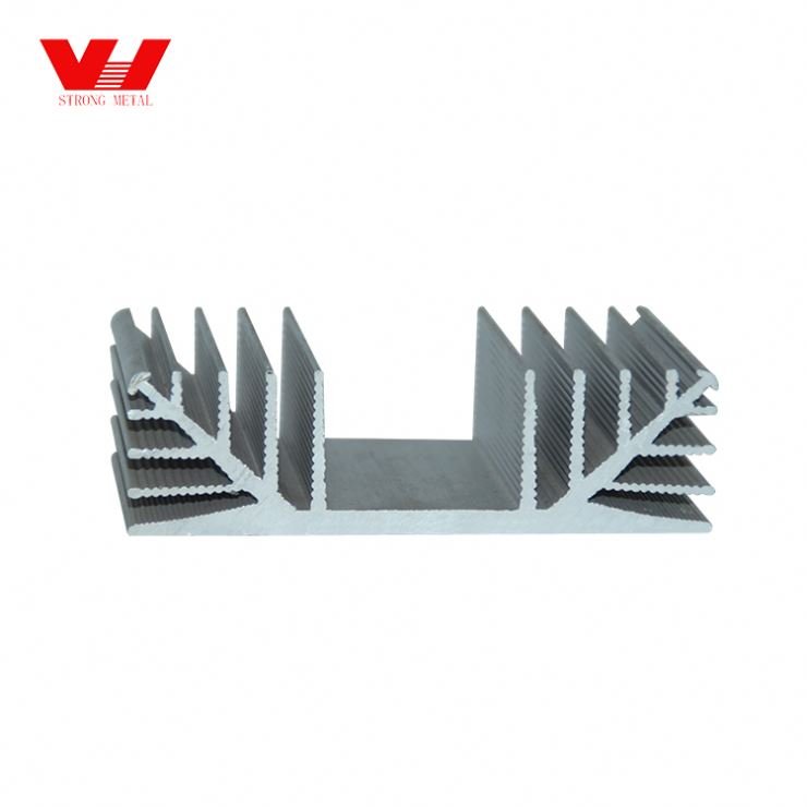 China 5052 6063 6061 Wide Track Led Aluminium Profile Heatsink