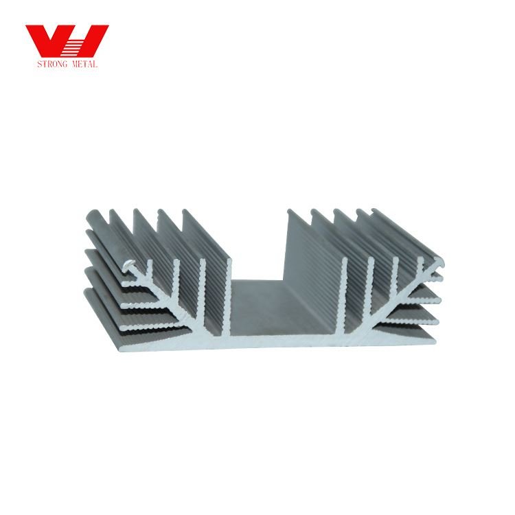 China 5052 6063 6061 Wide Track Led Aluminium Profile Heatsink