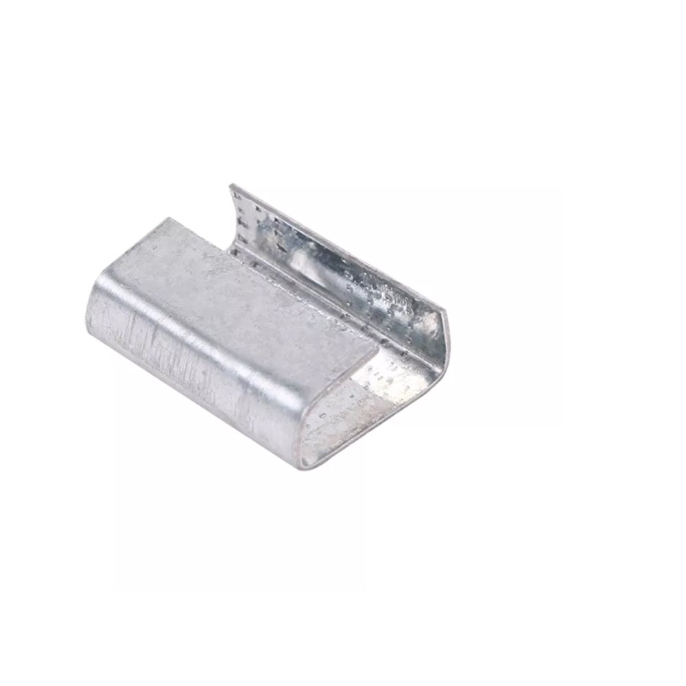 galvanized steel buckle pp strap galvanised serrated strapping metal seals 12mm