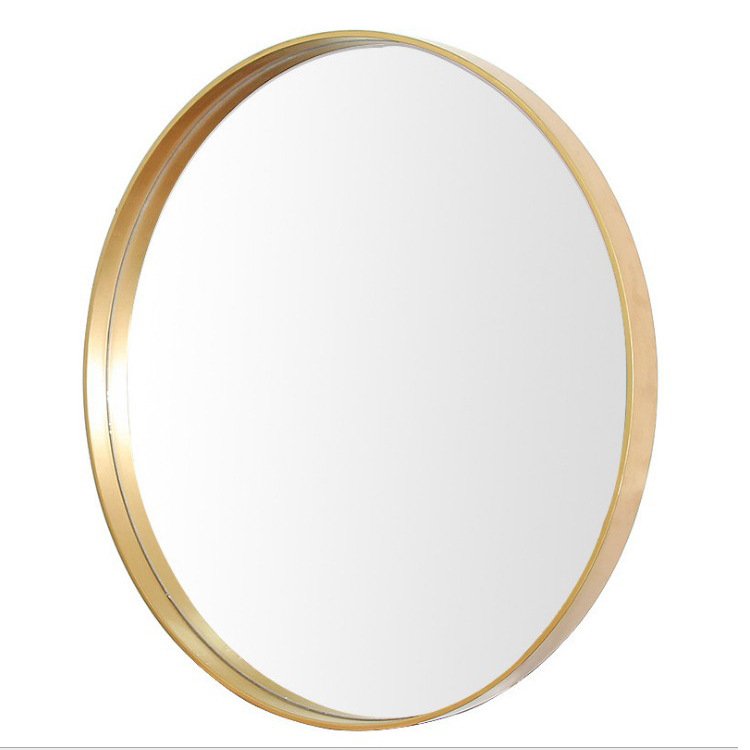 bending round square rectangle wall mounted picture photo mirror frame brush gold color customized extrusion aluminum profile