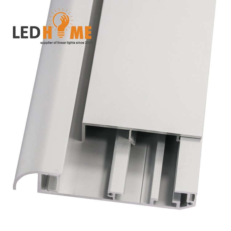 factory wholesale kick foot line / aluminum skirting / toe led aluminum profiles