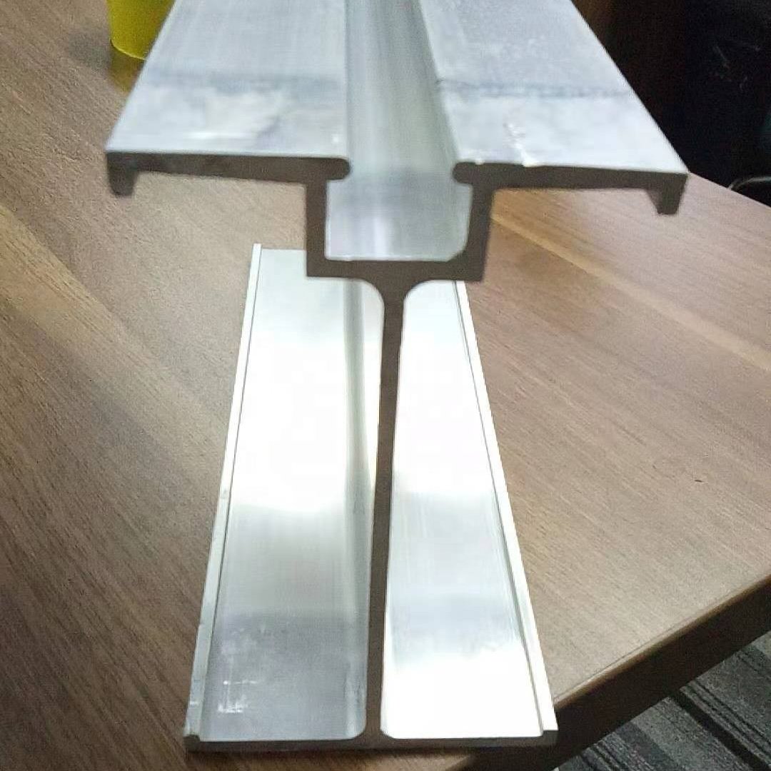 Industrial 6000 Series Aluminum Profile Beams-H & I Beams for Structural Use Powder Coated Custom Cutting Processing Service