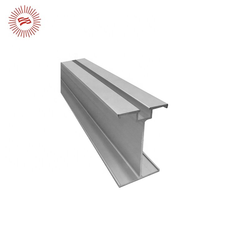 Industrial 6000 Series Aluminum Profile Beams-H & I Beams for Structural Use Powder Coated Custom Cutting Processing Service