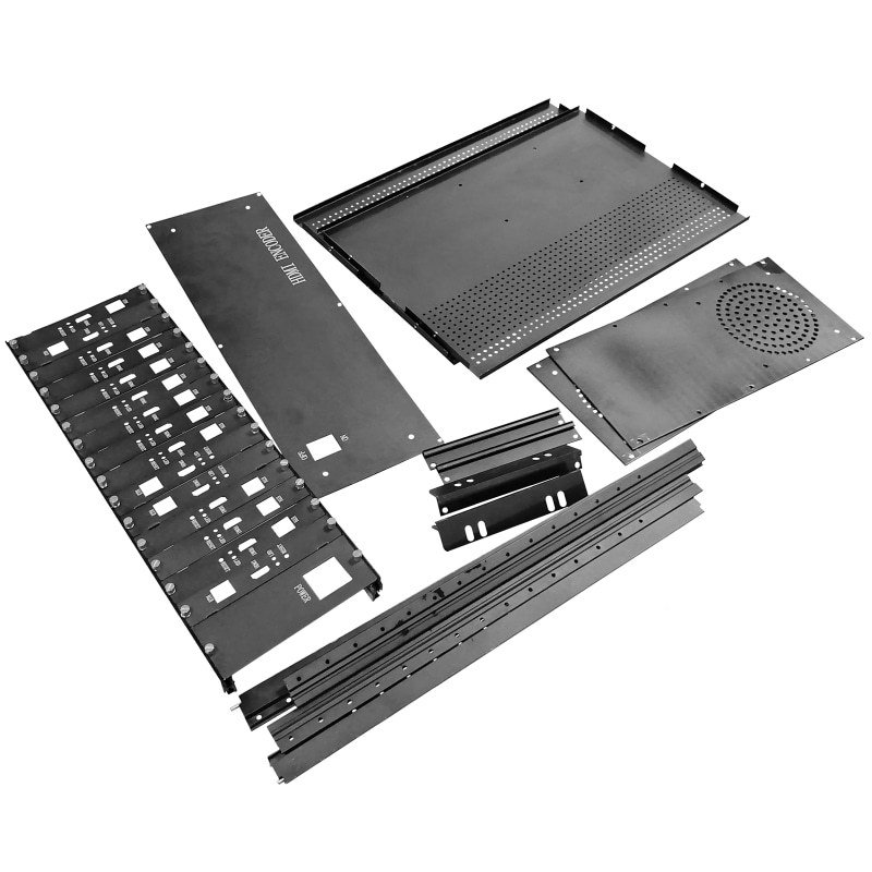 Split aluminum profile shell