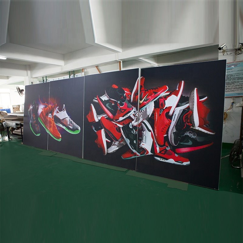 2024 new product aluminum profile for fabric light box frame