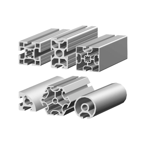 Custom High Quality 6061 6082 6063 Anodized Powder Coated Extruded Aluminum T Slot CNC Aluminium Extrusion Linear Profile