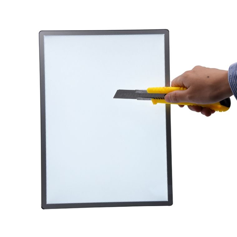 Ultra thin light box aluminum profile frame Art light box frame