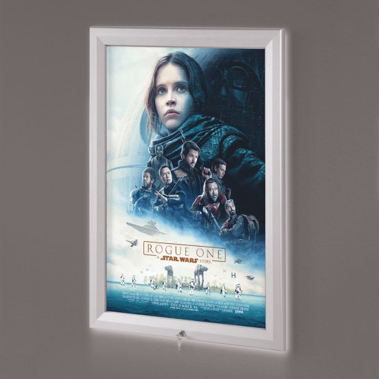 Ultra thin light box aluminum profile frame Art light box frame