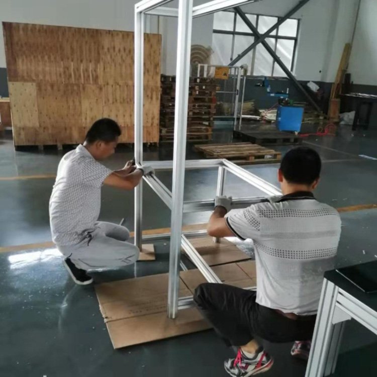 2020 2040 2060 4080 6063 t5 v-slot China factory aluminium extrusion profile plant simracing