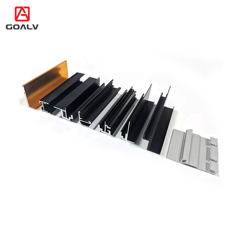 Manufacturer Custom High Precision 6063 Colourful Extruded Aluminum Color Profile China Supplier