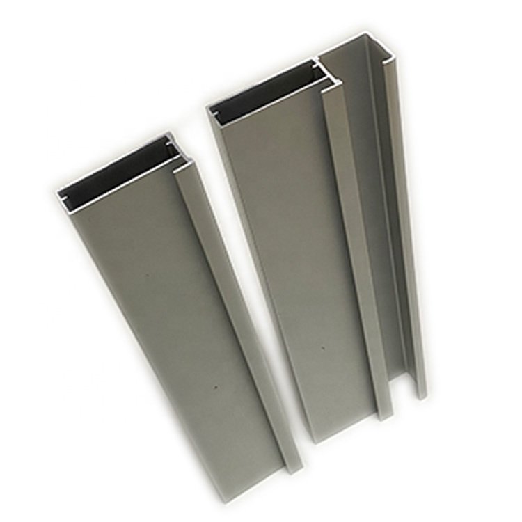 Factory Customized Anodized Aluminum Frame Profile for Furniture Kitchen Cabinet Door