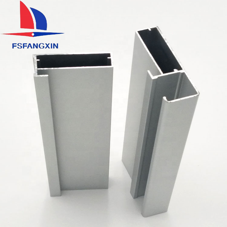 Factory Customized Anodized Aluminum Frame Profile for Furniture Kitchen Cabinet Door