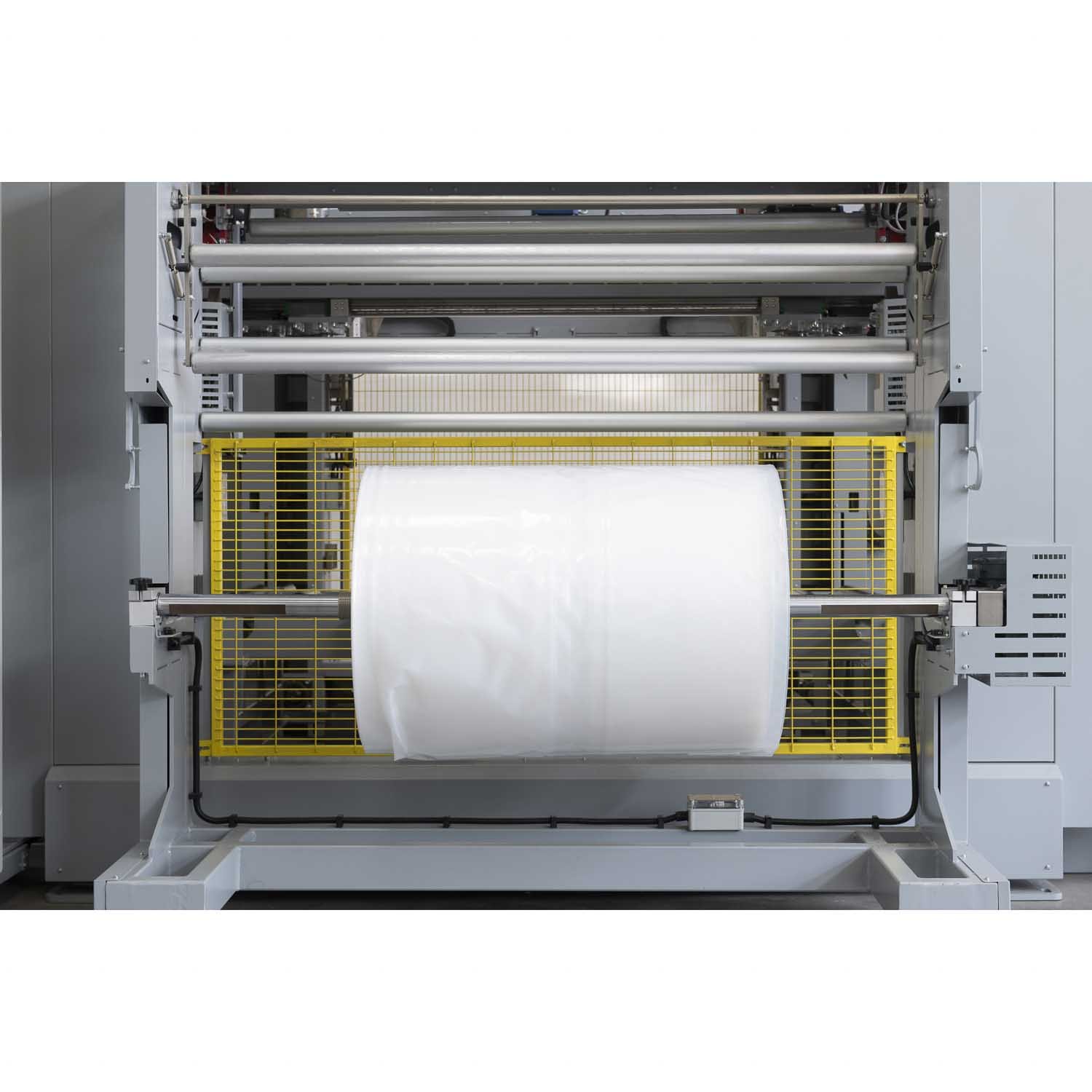 Aluminum ingot Large materials Automatic hooding machine price for shrink wrapping machine