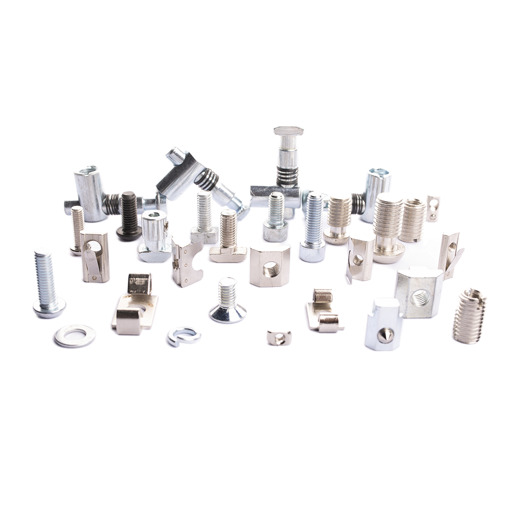 China Supply Square Tube Connector V Slot 20x40 Industrial Aluminium Profile
