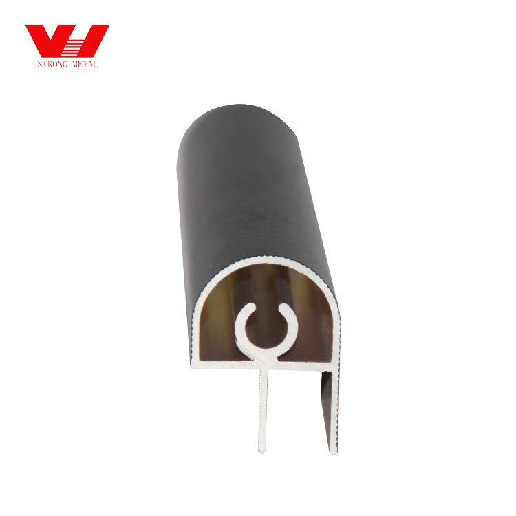 LED Brushed Aluminium Alloy Baseboard Wall Flooring LED Strip Light Decorative Wall Skirting Board Aluminum Profile